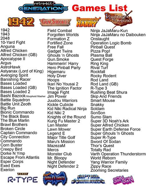 Retro-Bit Generations