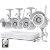 Zmodo 4CH NVR 720p Security Camera System